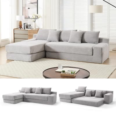 Luxury Sleeper Sofa Bed with Soft Cushion - Ultimate Comfort for Your Home