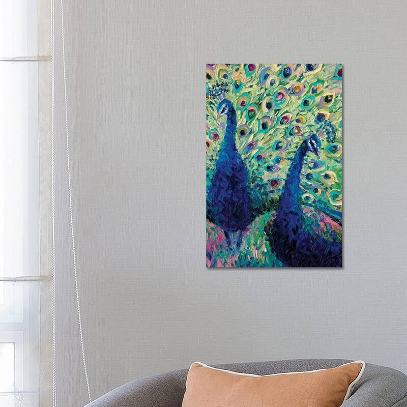 iCanvas "Gemini Peacock" by Iris Scott Canvas Print - 26x18x1.5