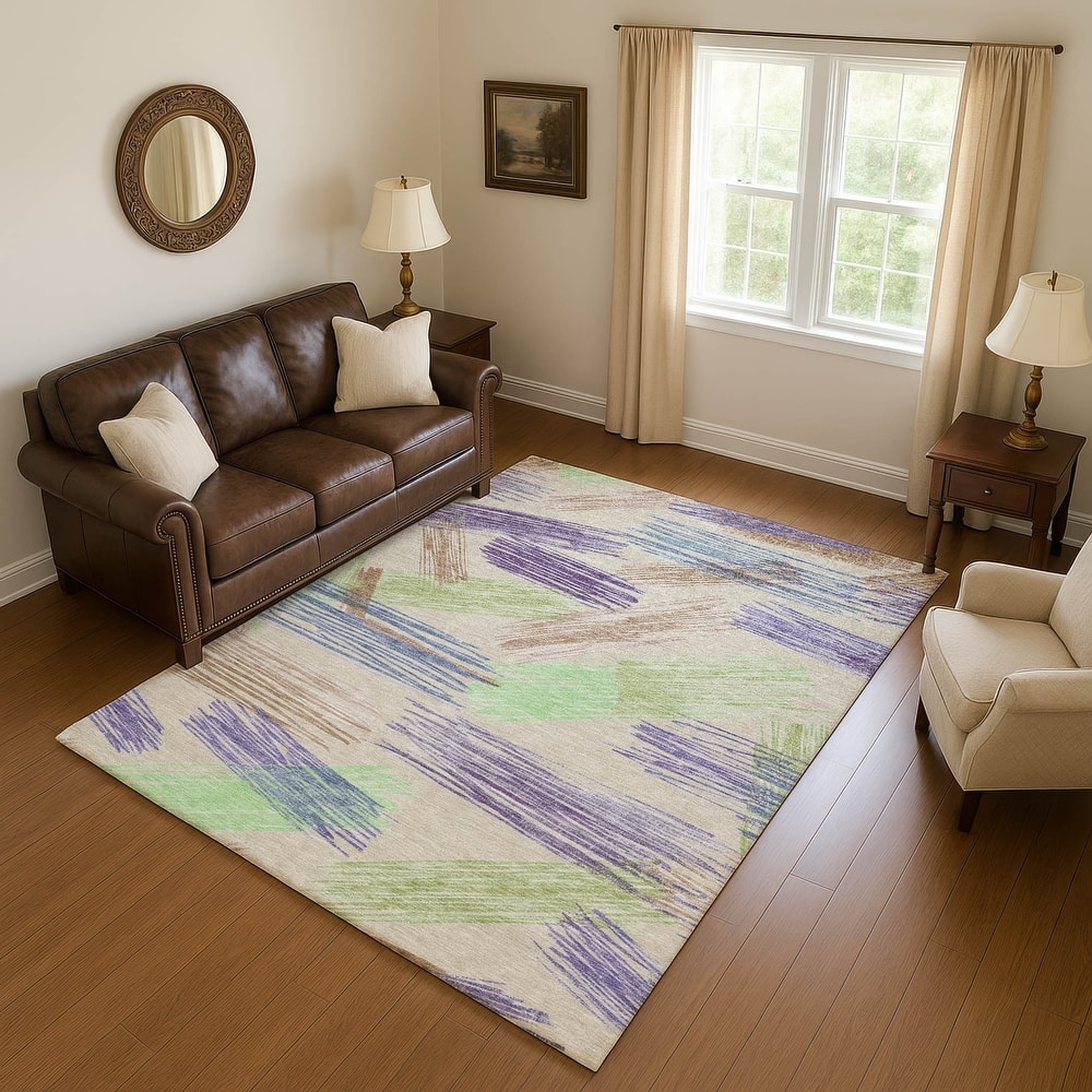 Premium Washable Super Soft Contemporary Mayfield Rug