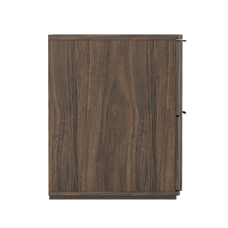 Manhattan Comfort Clive 22 Inch 2 Drawer Nightstand