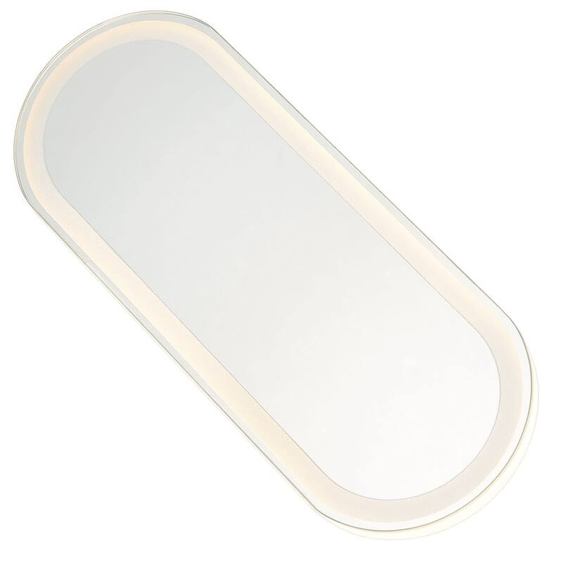 Minka Lavery 6119-0 18" W x 6-3/4" H Contemporary Oval Metal Framed