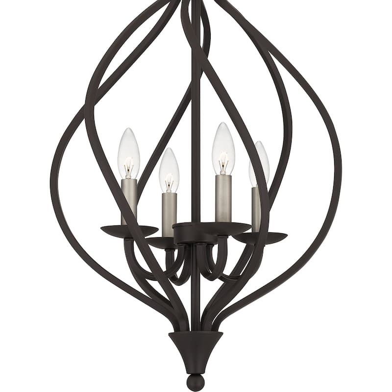 Dupont 4-Light Old Bronze Pendant - Old Bronze