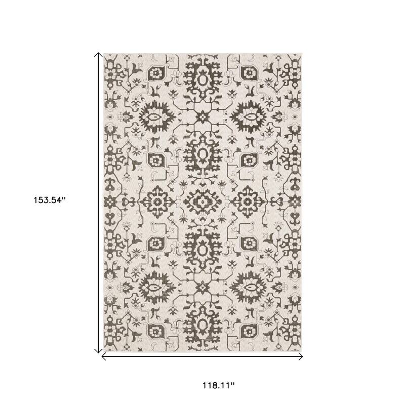 HomeRoots Oriental Traditional Runner Area Rug