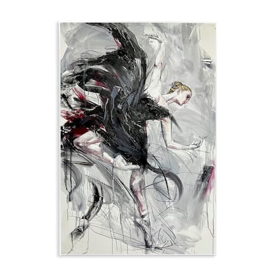 Stupell Modern Elegance Dancer Wall Plaque Art Design By Lucille Lee