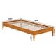 preview thumbnail 89 of 197, AFI Pasadena Basic Platform Bed Frame