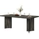preview thumbnail 17 of 33, Farmhouse Rectangular Dining Table for 4-6 People