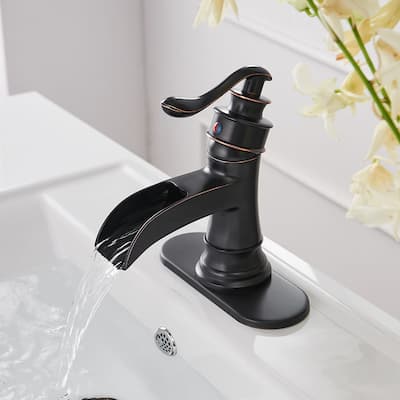 Single Handle Bathroom Vessel Sink Faucet -Oil Rubbed Bronze