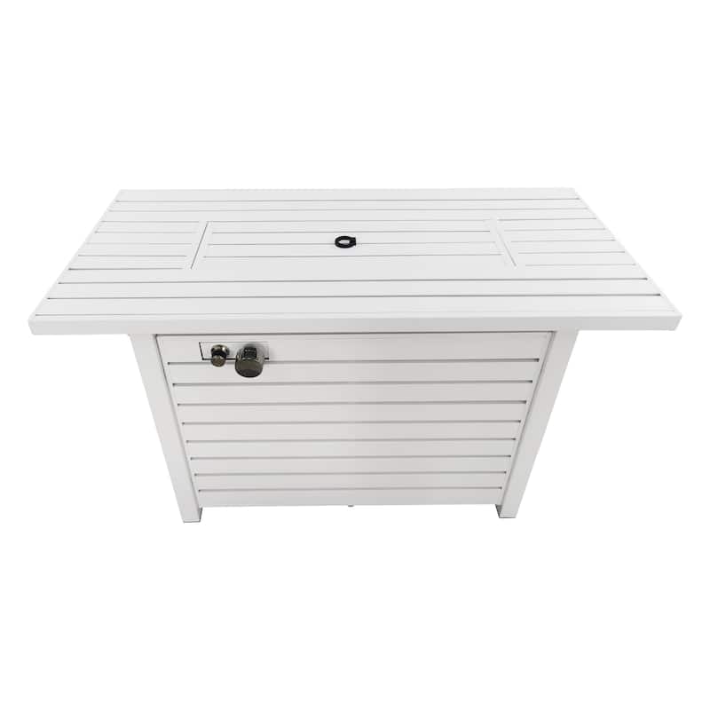 LSI Steel Propane/Natural Gas Fire Pit Table
