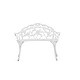 preview thumbnail 7 of 5, Patio Outdoor Bench,Garden Benches Metal Loveseat Outdoor Furniture