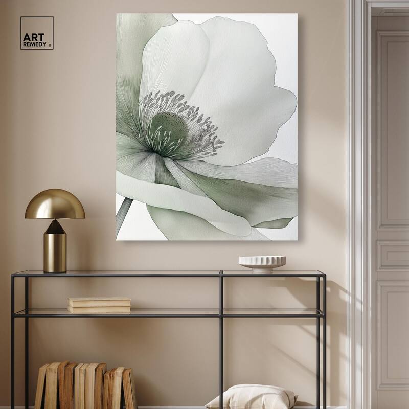 Delicate Stamen I Canvas by Art Remedy, Gallery Wrapped