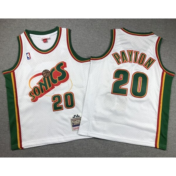 seattle supersonics gary payton jersey