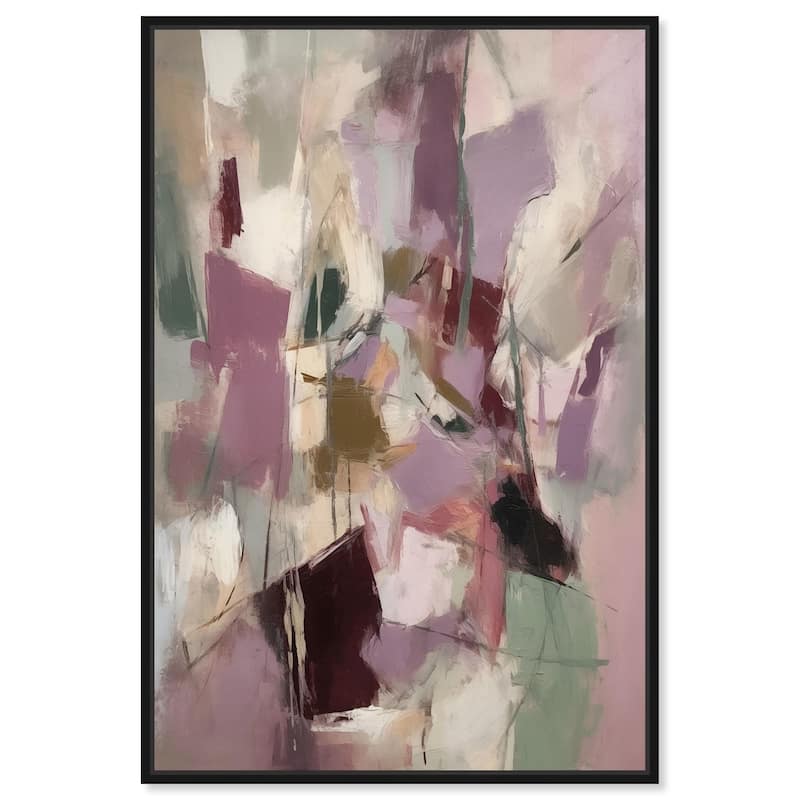 Earth and Ether I Canvas by Art Remedy - 20" x 30" - Black