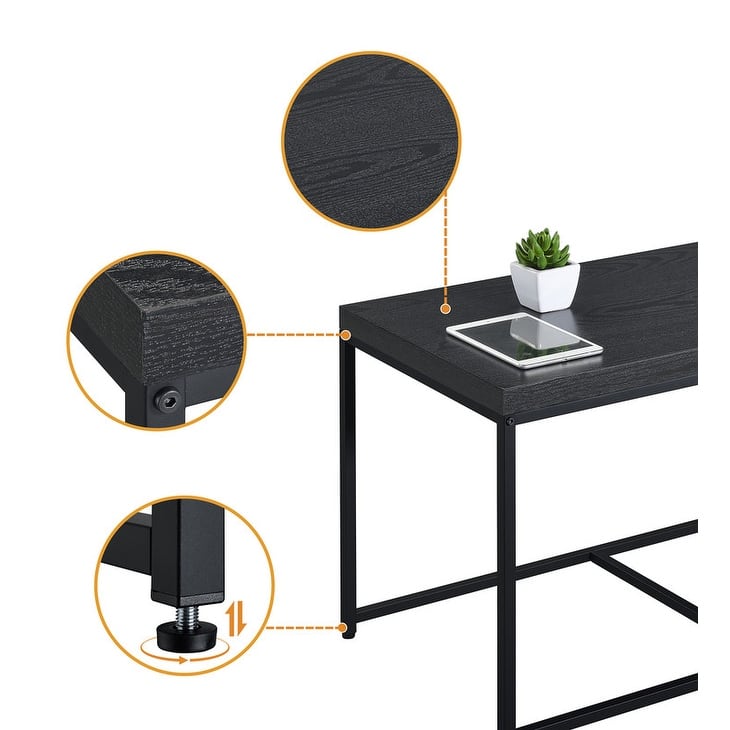 Murph Wood Grain 3 Piece Coffee Table Set