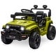 preview thumbnail 11 of 34, 12V Ride On Truck Car with Parent Remote Control,Steering Wheel Music Green