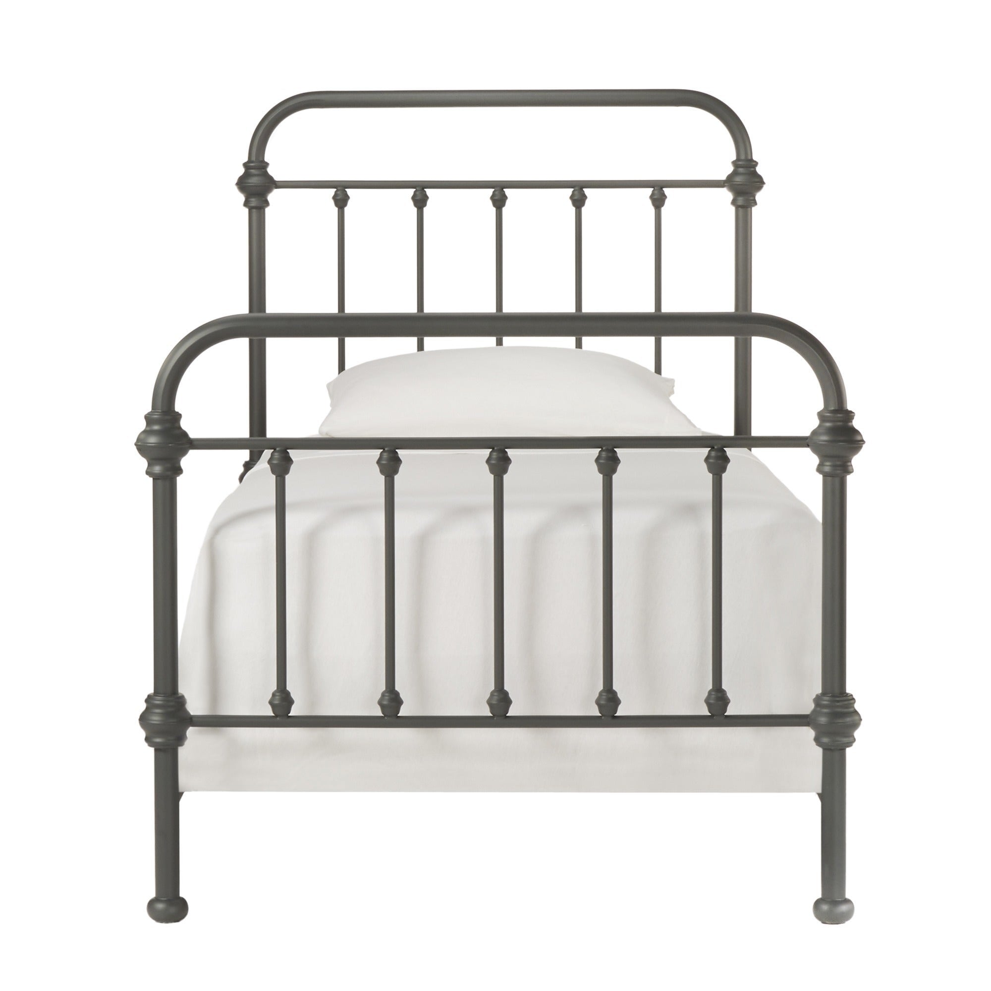 Giselle graceful lines victorian iron metal deals bed by inspire q classic