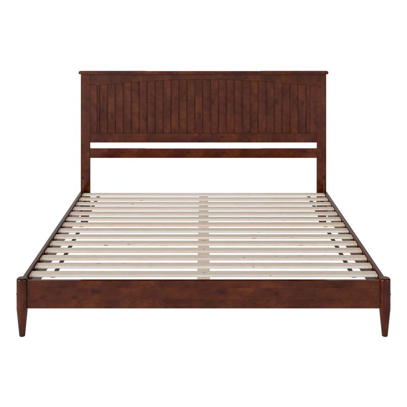 Naples Solid Wood Low Profile Platform Bed