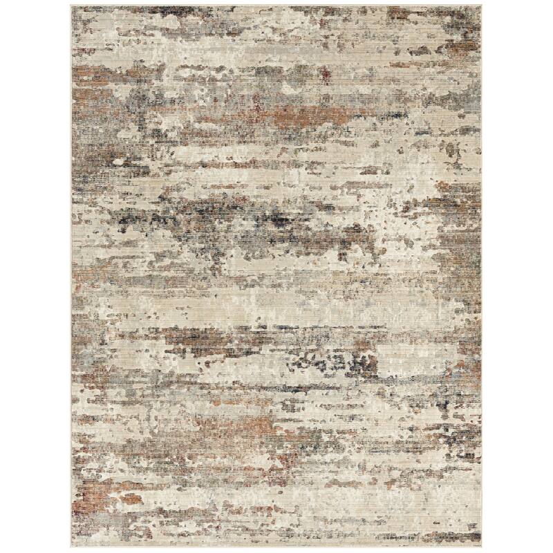 Petra Sandstone/Rust Area Rug - 9'6" x 13' - Sandstone/Rust