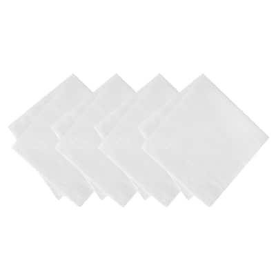 Continental Solid Texture Water and Stain Resistant Napkins, Set of 4