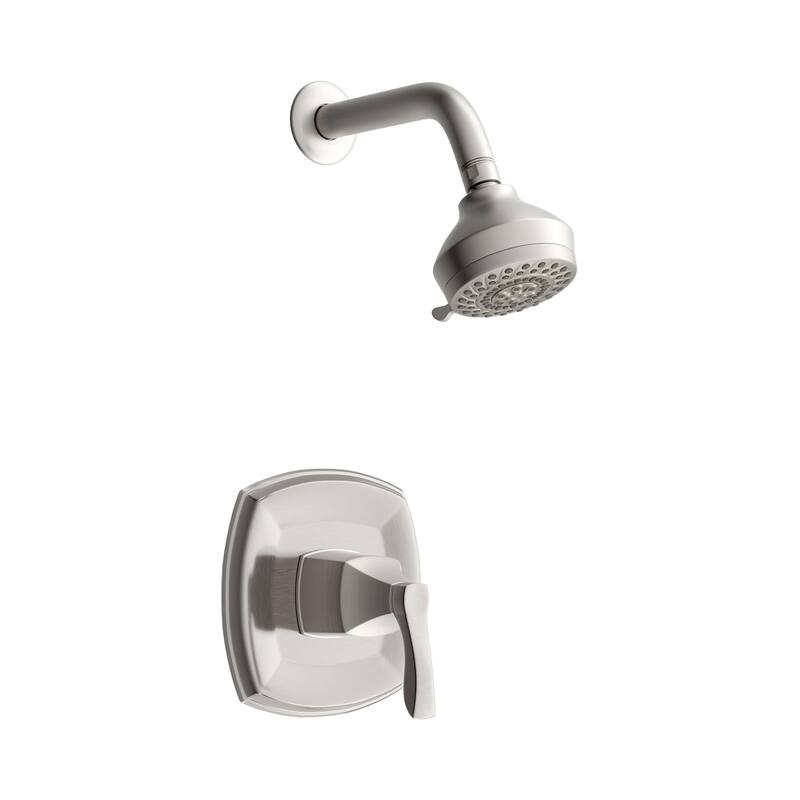 PROFLO PF2920G Cassadore Shower Only Trim Package with 1.8 GPM Multi - Brushed Nickel
