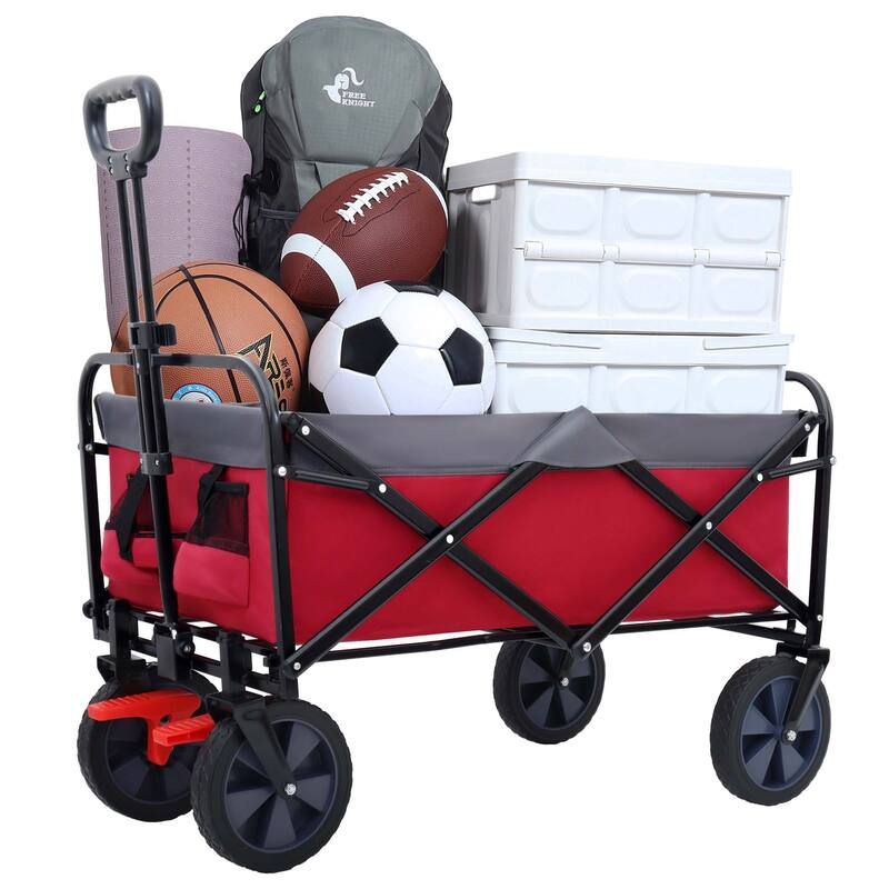 150L Wagon Cart Foldable with Wheels