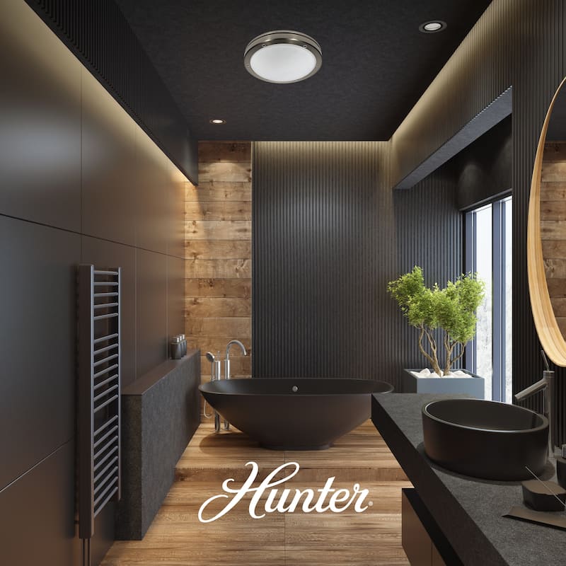 Hunter Bath Fan - Oasis Bath Ventilator With Light and Night Light