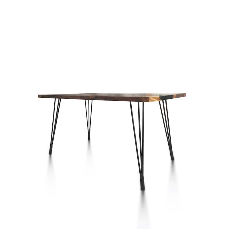 Set of 4 - 28-3/8 inch 3 Rods Hairpin Table legs, Heavy Duty Solid Steel metal adjustable base dining console table
