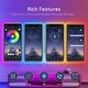 preview thumbnail 8 of 9, 16.4Ft RGB Neon LED Strip Lights with App Control, Music Sync