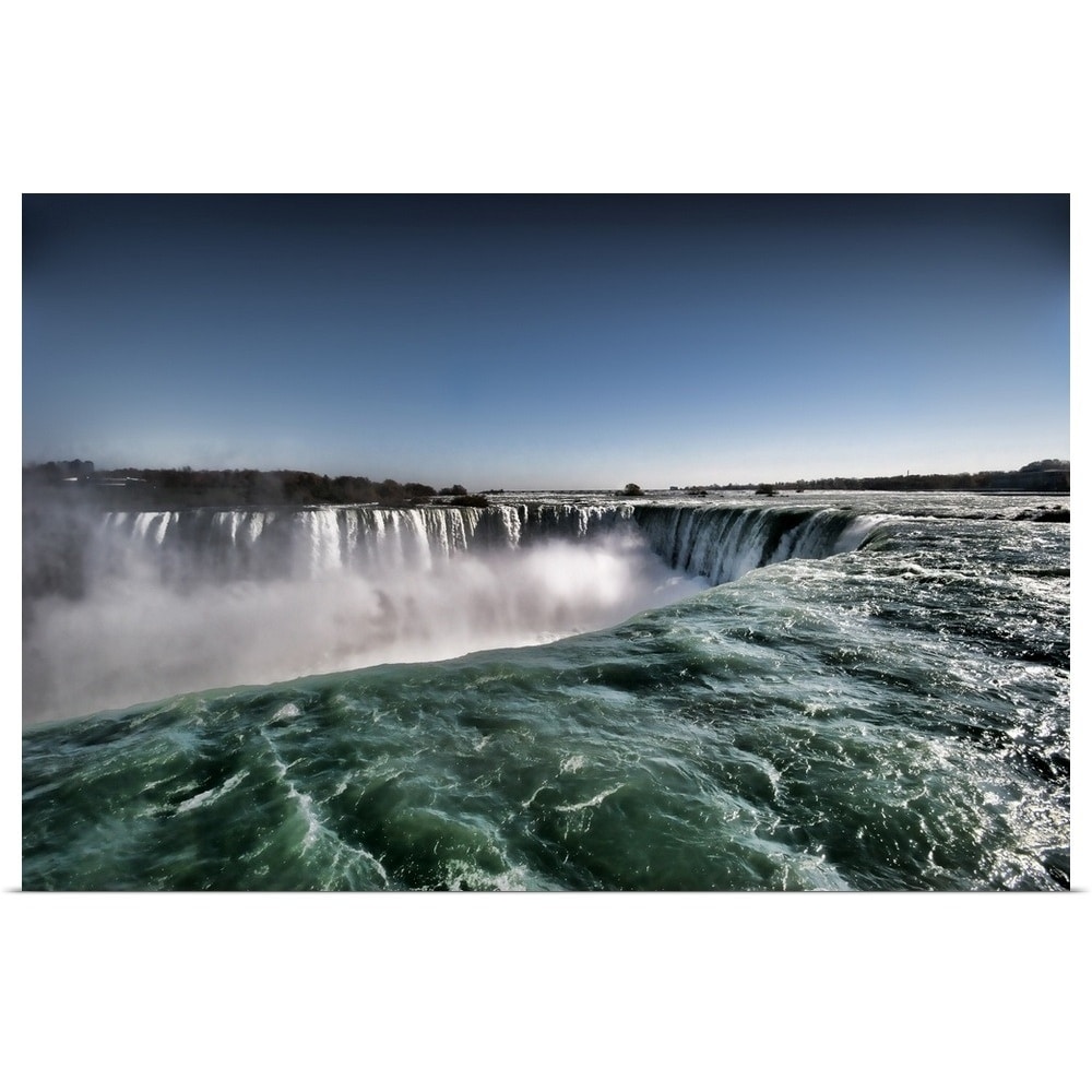 Canada Waterfall Niagara Falls photography poster 24 x 36/"  USA
