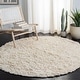 preview thumbnail 5 of 15, SAFAVIEH Handmade Shag Sirli Solid Wool Rug