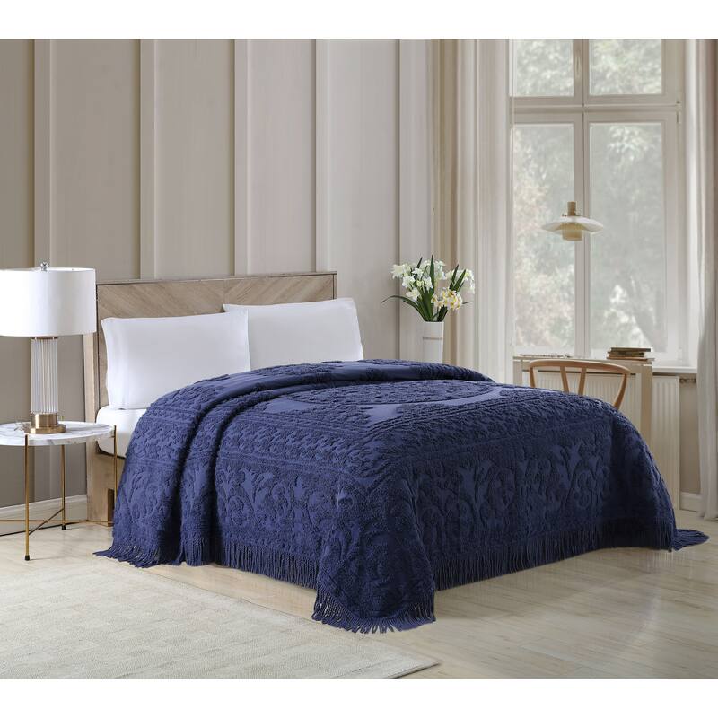 Medallion Chenille Bedspread.
