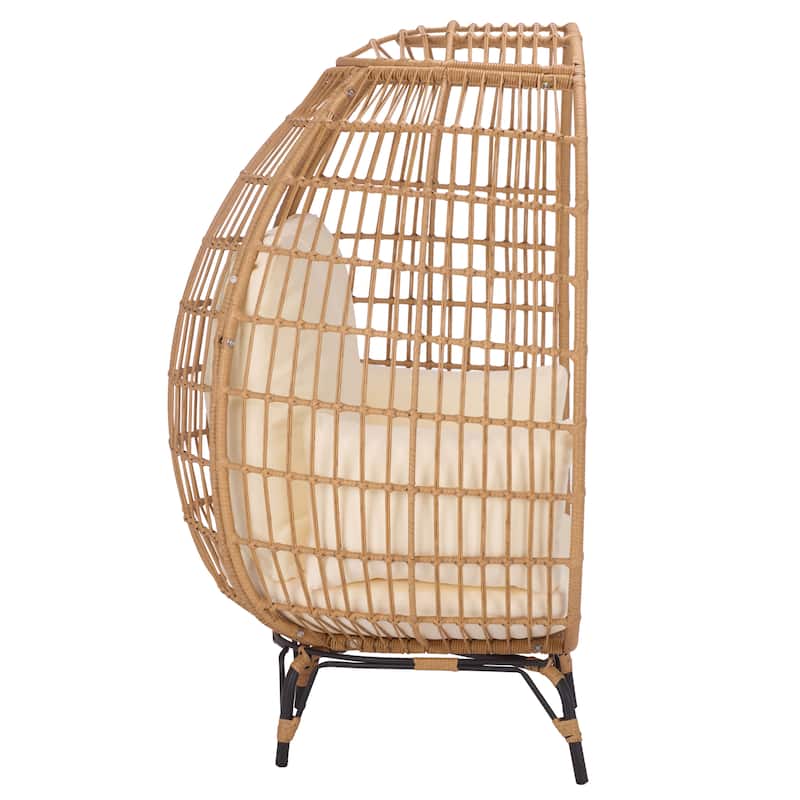 SAFAVIEH Outdoor Living Emmett Egg Chair - 40"W x 35"D x 60"H