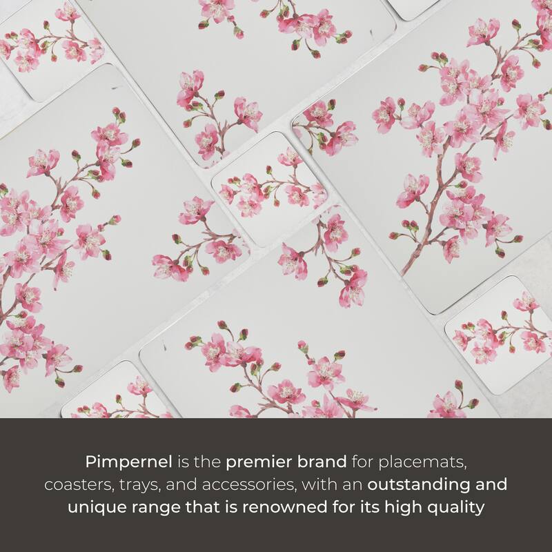 Portmeirion Pink Blossom Coasters, Set of 6