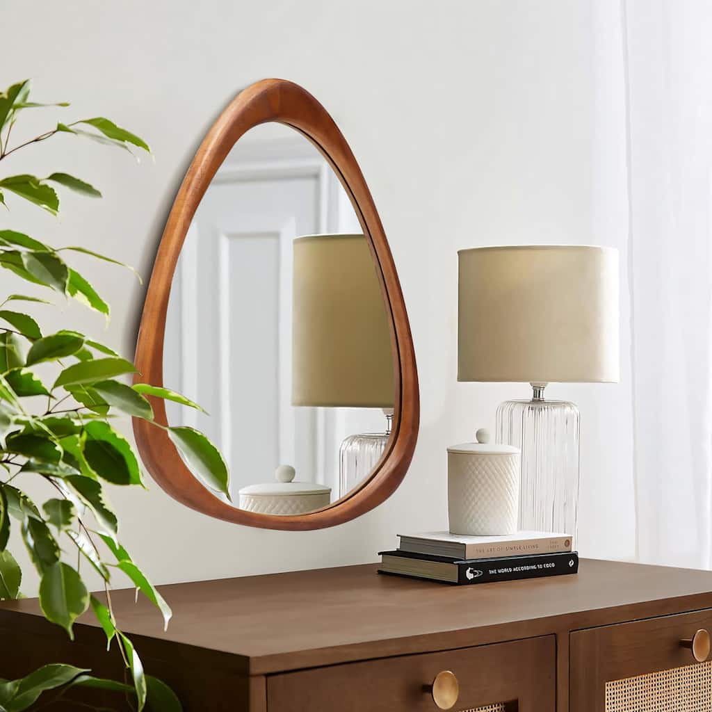 Unique Silhouette: Curved-shaped, Stylish Wall Mirror
