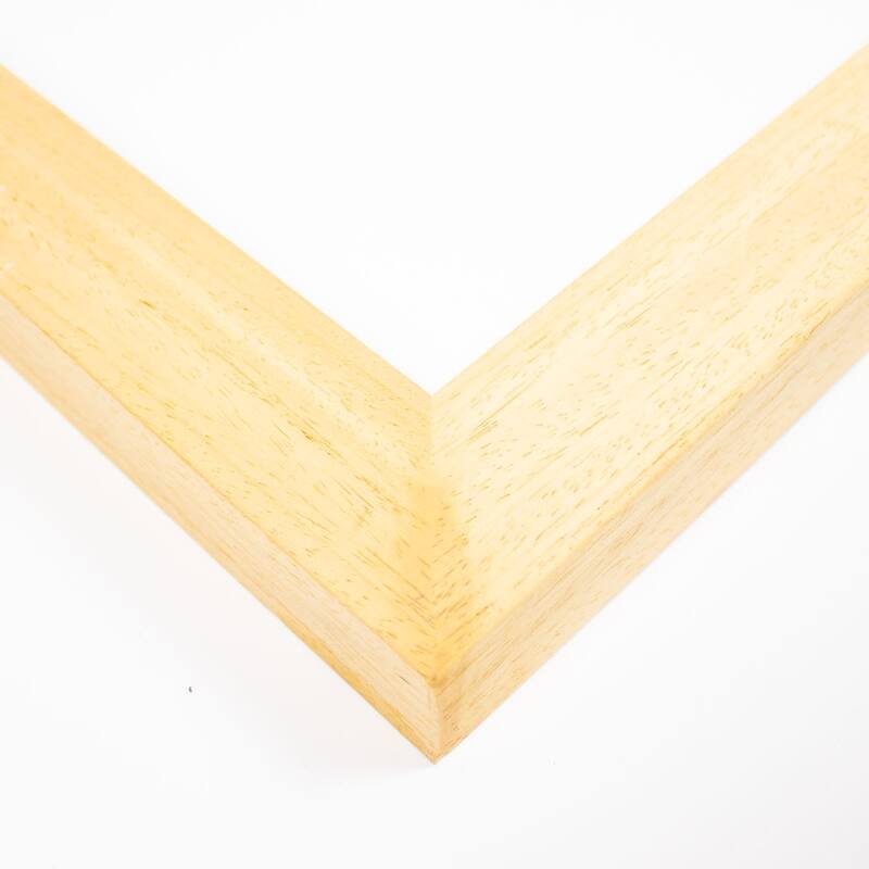 5x11 Frame Gold Solid Wood Picture Frame Width 2.5 Inches | Interior Frame Depth 0.5 Inches