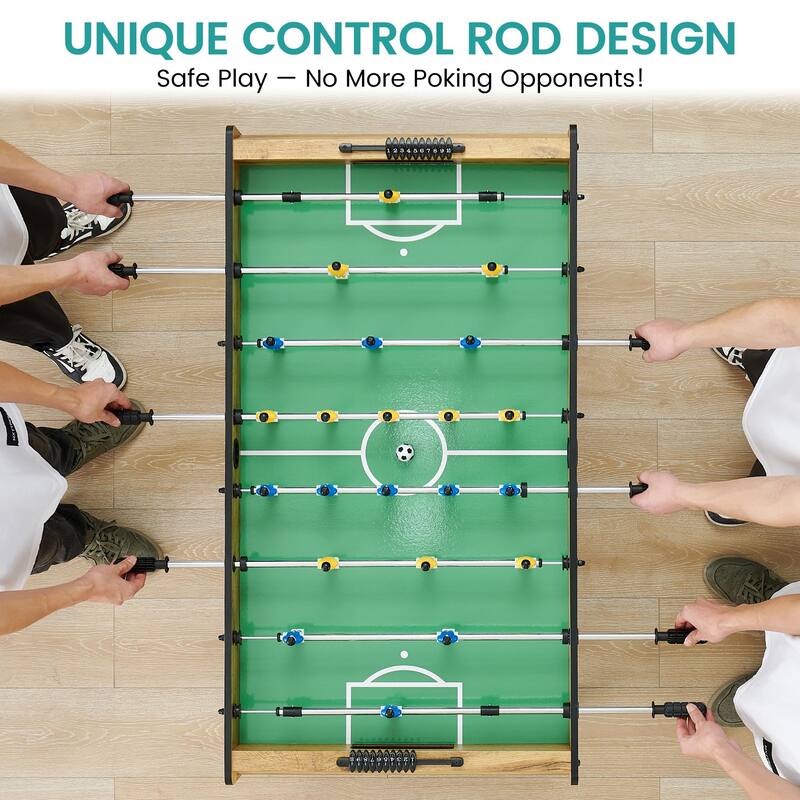 48 Inch Foosball Table, Soccer Table Game for Kids and Adults, Arcade