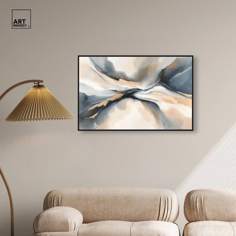 Dynamic Swirls I Canvas by Art Remedy