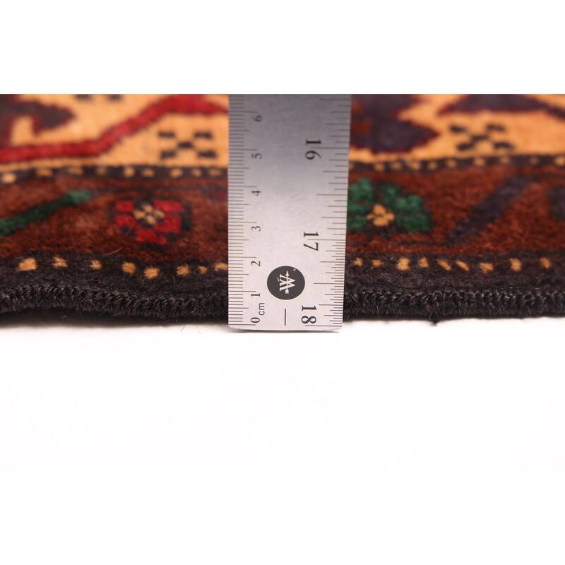 ECARPETGALLERY Hand-knotted Teimani Brown Wool Rug - 3'7 x 5'10