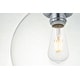 preview thumbnail 10 of 11, Elegant Lighting Baxter 3 Light 20" Wide Multi Light Pendant with