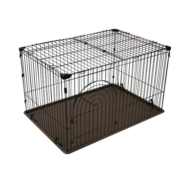 Large Wire Dog Cage Overstock 32308278