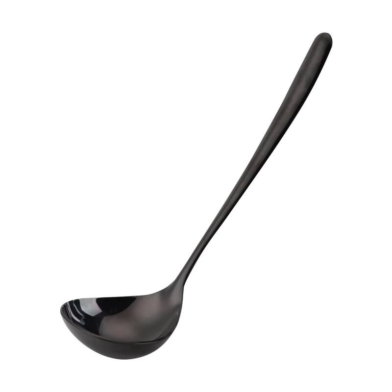 7.8" Stainless Steel Soup Spoon Ladle Kitchen Serving Tool - 7.8" x 2.3"(L*W)