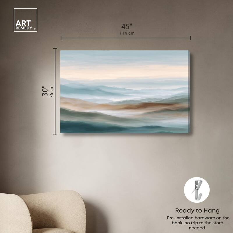 Nuance of the Range III Canvas by Art Remedy, Gallery Wrapped