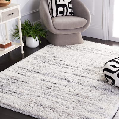 SAFAVIEH Fontana Shag Ambrosia Modern Abstract 2-inch Thick Rug