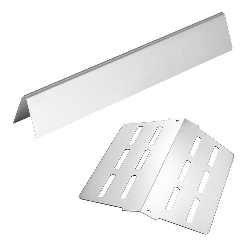Anmytek 17 Inch Grill Replacement Stainless Steel Flavorizer Bars Set