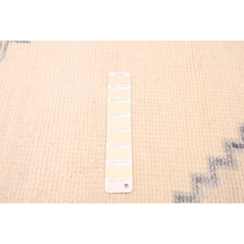 ECARPETGALLERY Hand-knotted Jules Serapi Cream Wool Rug - 8'0 x 9'10