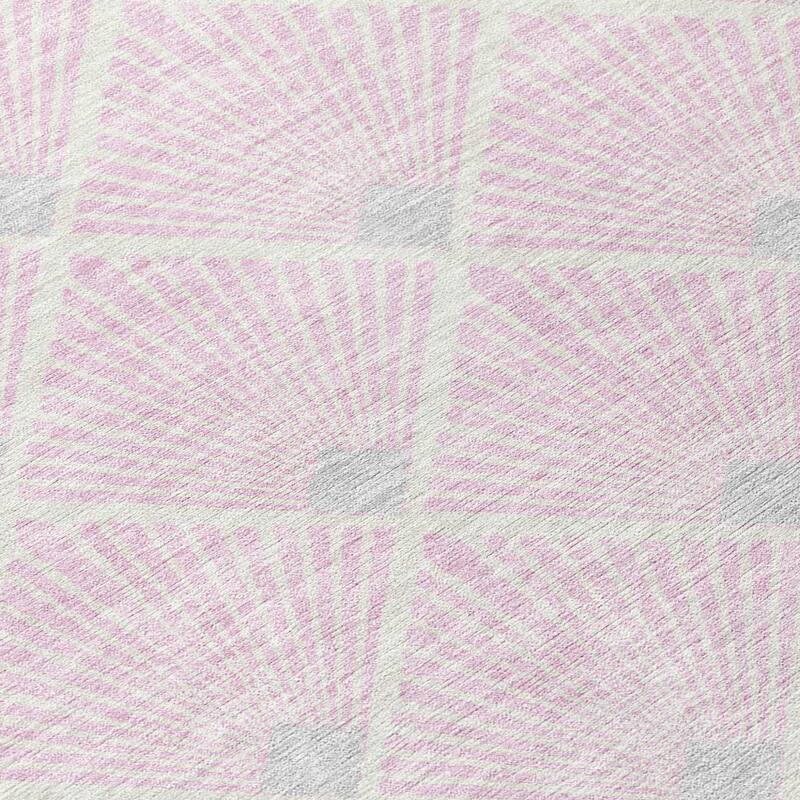 HomeRoots Geometric Transitional Rectangle Outdoor Rug