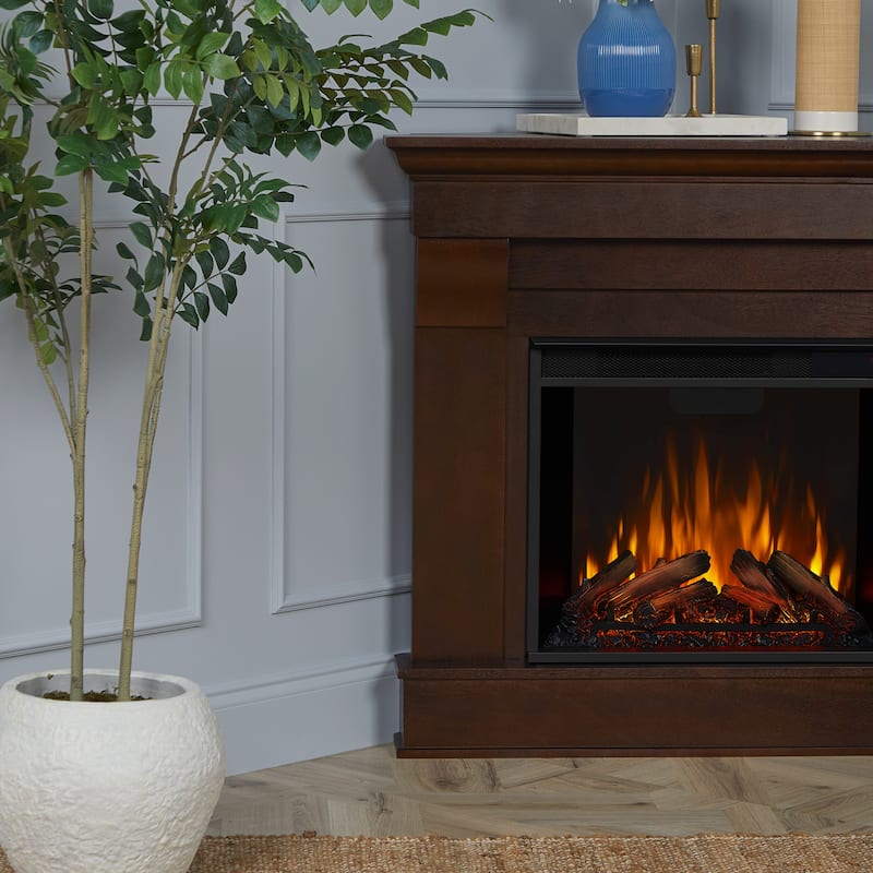 Chateau Corner Electric Fireplace by Real Flame