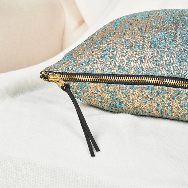 Peralta 2-piece Jacquard Chenille Zipper Pillow Shell Set, NO INSERT