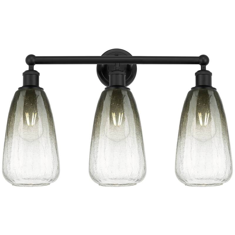 Innovations Lighting Endless Possibilities Edison - Brookhaven Almond - 3 Light 24" Bath Vanity Light