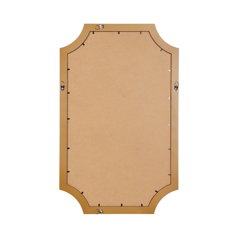 Kate and Laurel Holbrook Scalloped Rectangle Framed Pinboard