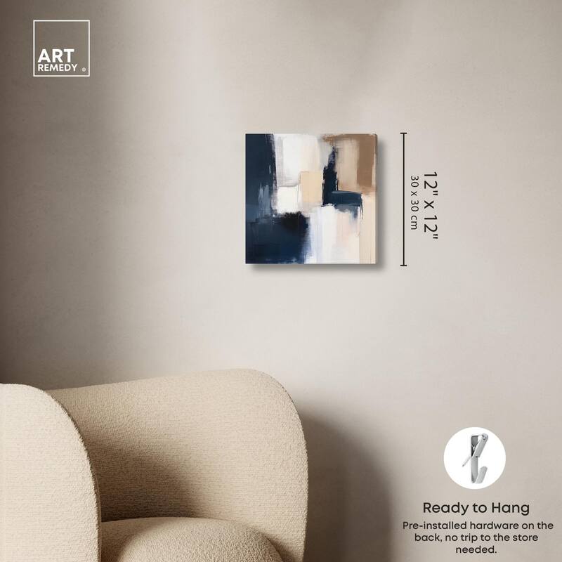 Stormy Hues III Canvas by Art Remedy, Gallery Wrapped